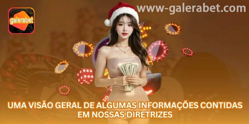 Categorias de dados tratadas na política de privacidade da galerabet