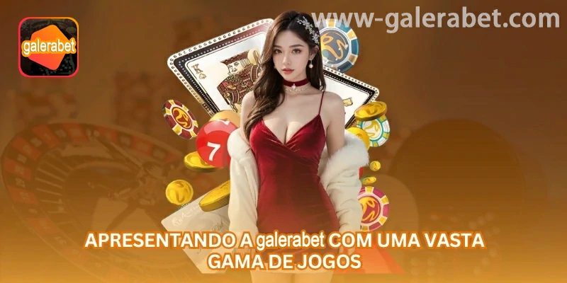 Mercados esportivos e categorias de cassino organizados na galerabet