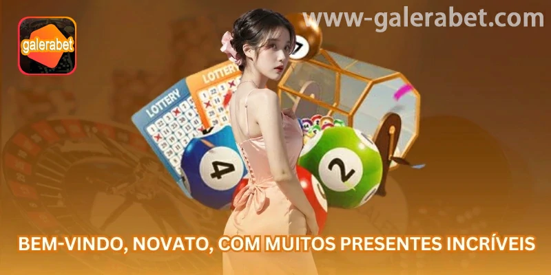 Oferta de boas-vindas da galerabet com etapas de ativação