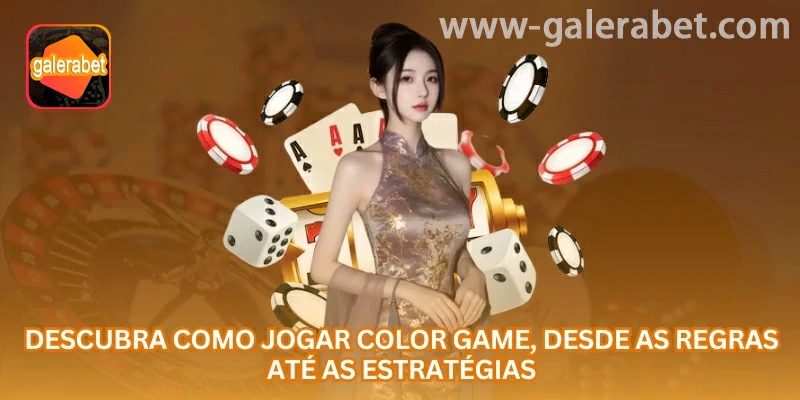 Color Game online na GALERABET com foco em jogo de cores, saldo em R$ e decisões responsáveis para jogadores brasileiros