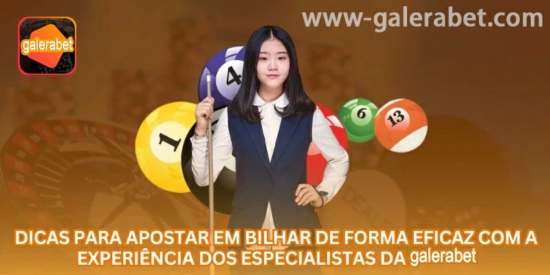 Resumo de apostas em bilhar online na GALERABET para quem busca entretenimento online no Brasil