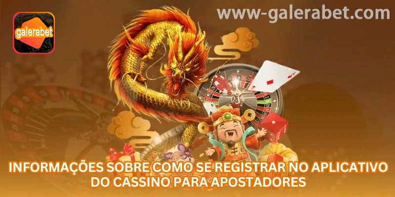 Etapas do cadastro da galerabet exibidas em um aplicativo móvel